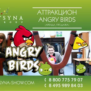 Весёлая ирга Angry Birds