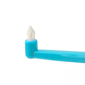 Монопучковая зубная щетка Revyline interspace в нежно-голубом цвете