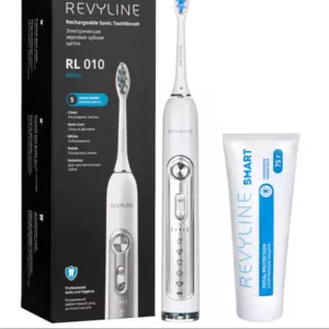 Зубная щетка Revyline RL010 White и зубная паста Смарт
