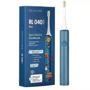 Электрическая щетка Revyline RL040 Teens Blue с наклейками