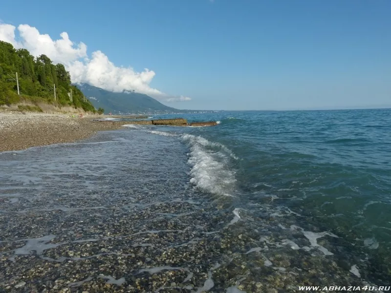 Отдых в Абхазии летом 2021 года у моря 